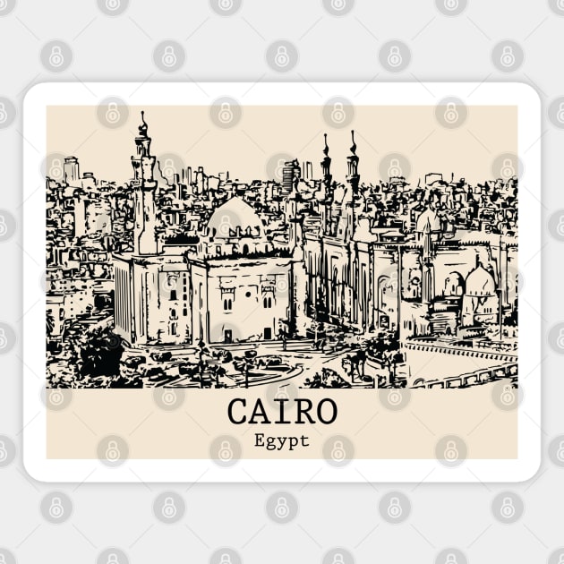 Cairo - Egypt Magnet by Lakeric